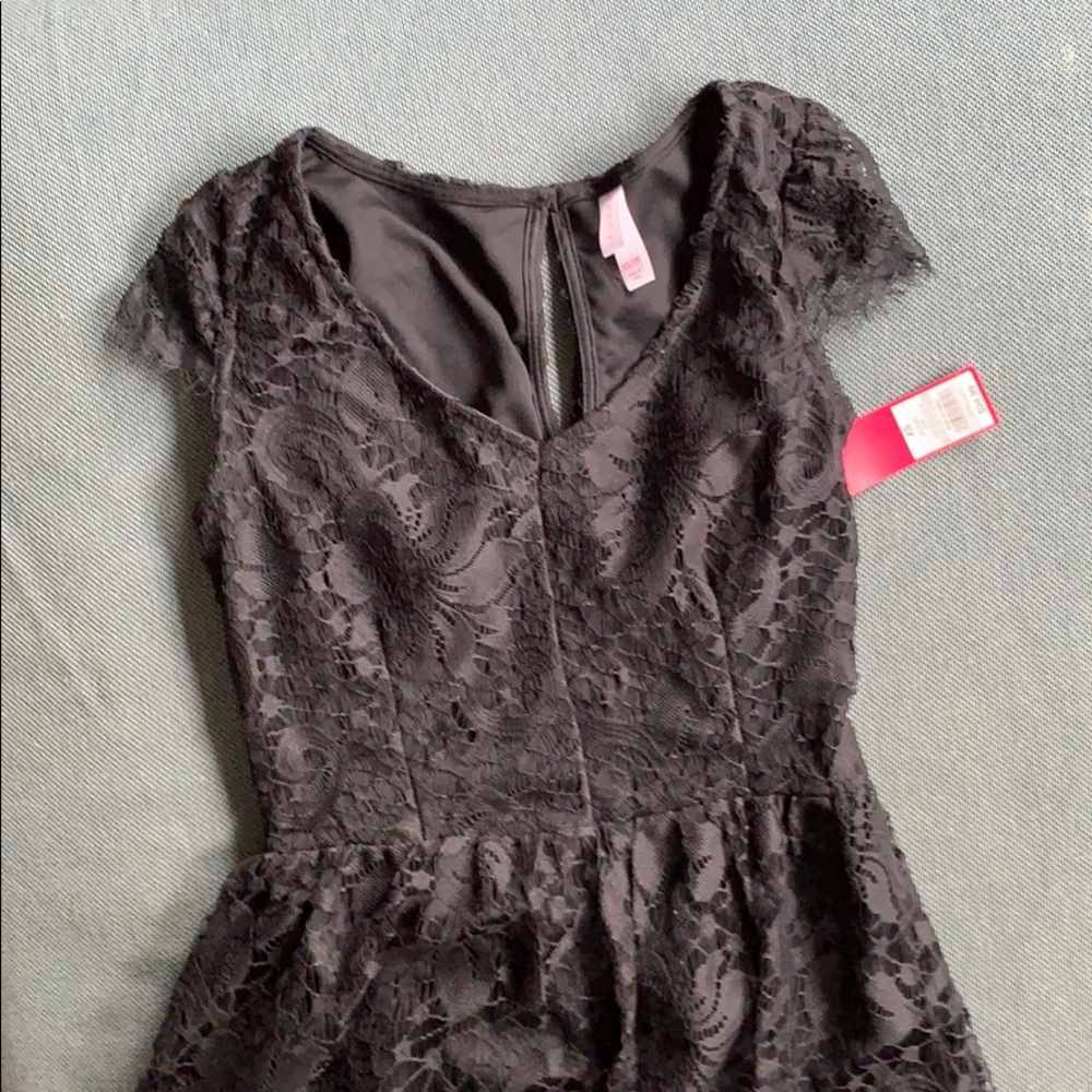 Xhilaration dress in black (lace style)